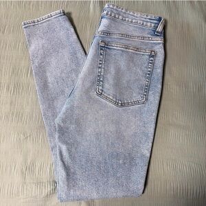 Light Wash High-Rise Skinny Jeans